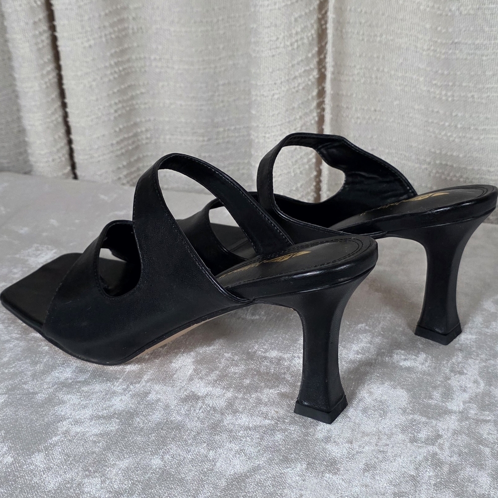 Jolimall Chic Black Women's Heels - Picture 2 of 9